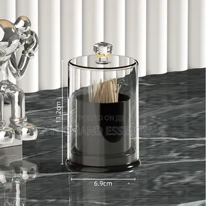 Light Luxury Toothpick Cotton Swab Storage Box