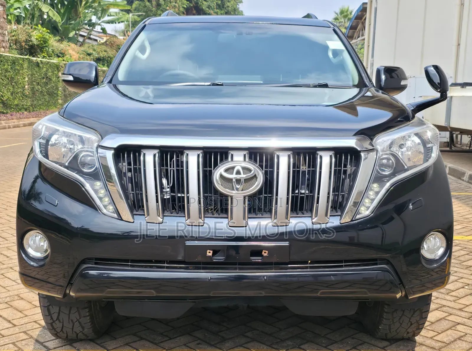 Toyota Land Cruiser Prado 2015 Burgundy