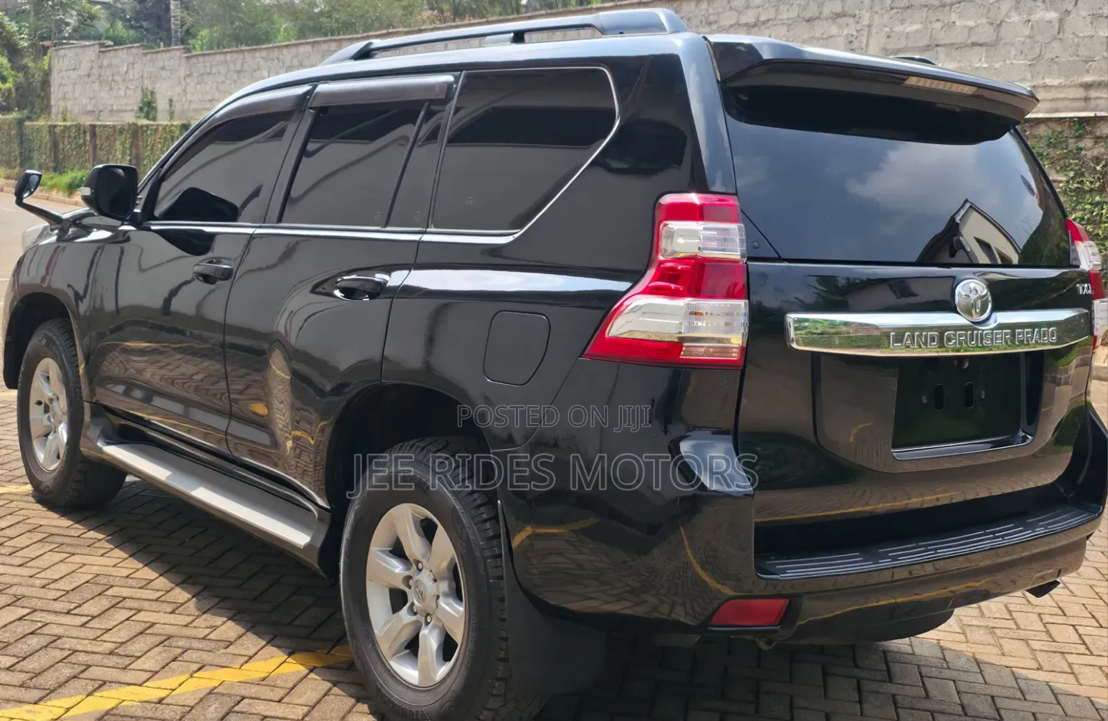 Toyota Land Cruiser Prado 2015 Burgundy