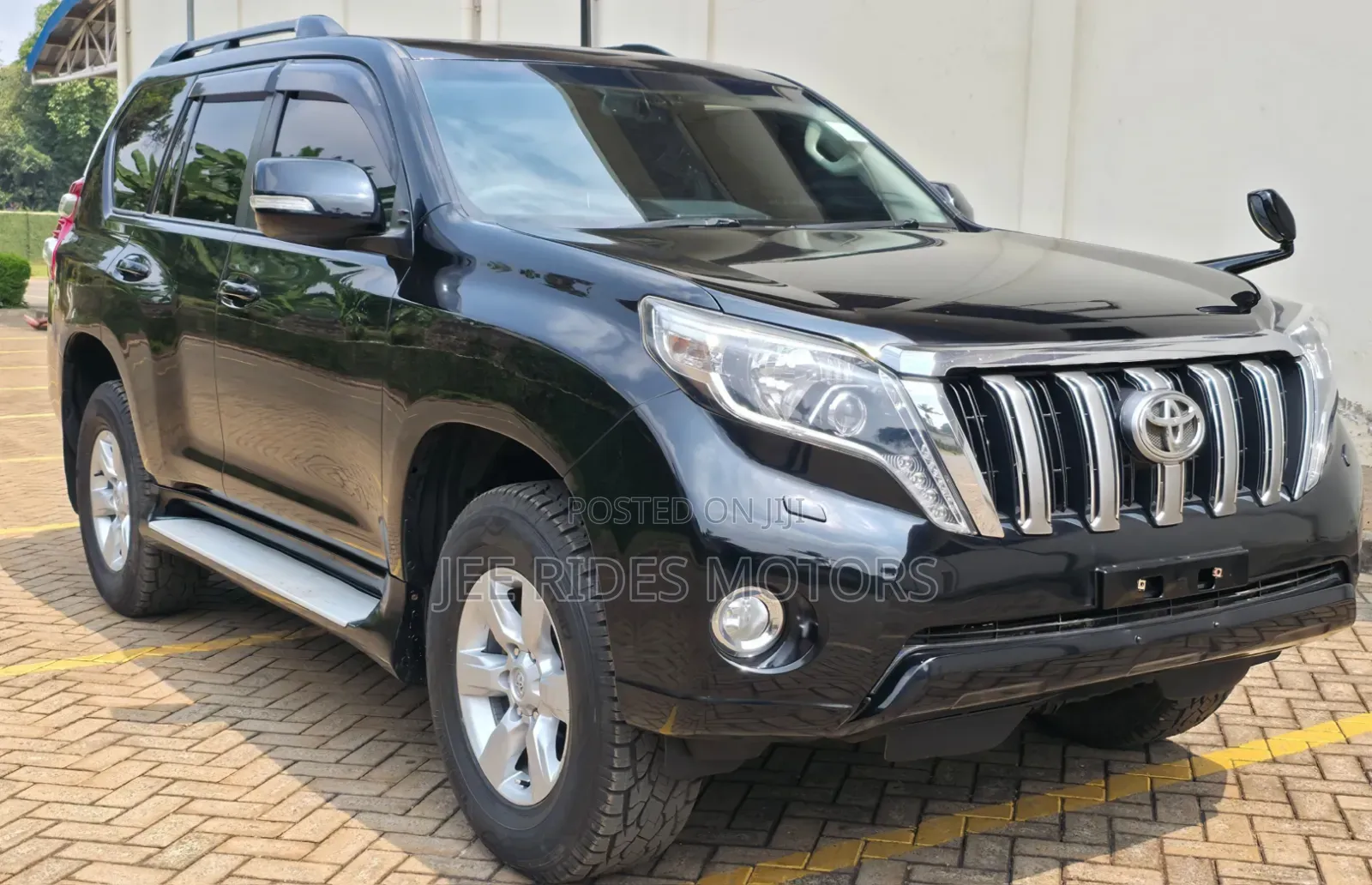 Toyota Land Cruiser Prado 2015 Burgundy