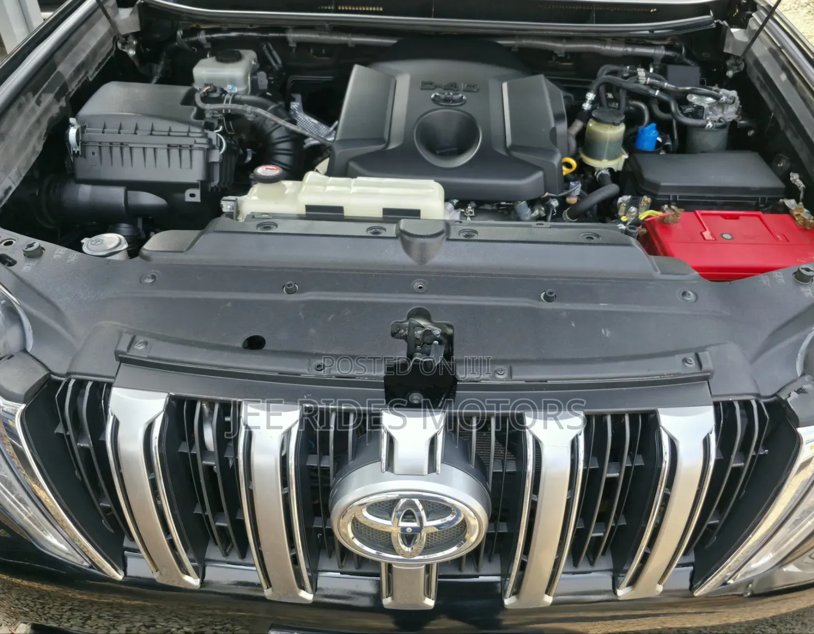 Toyota Land Cruiser Prado 2015 Burgundy