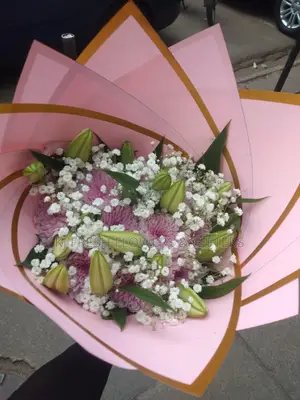 Thank You Flowers Nairobi – Appreciation Bouquet With Mums and Lilies