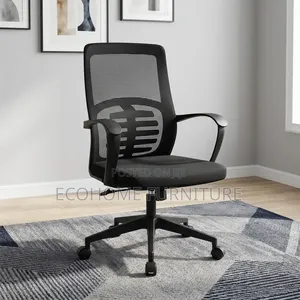 Office Chair – Ergonomic Mesh Back Chair With Lumbar Support