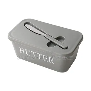 Butter Storage Box With Knife Lid