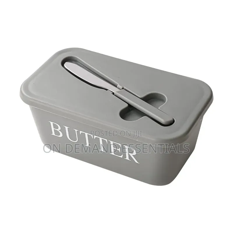 Butter Storage Box With Knife Lid