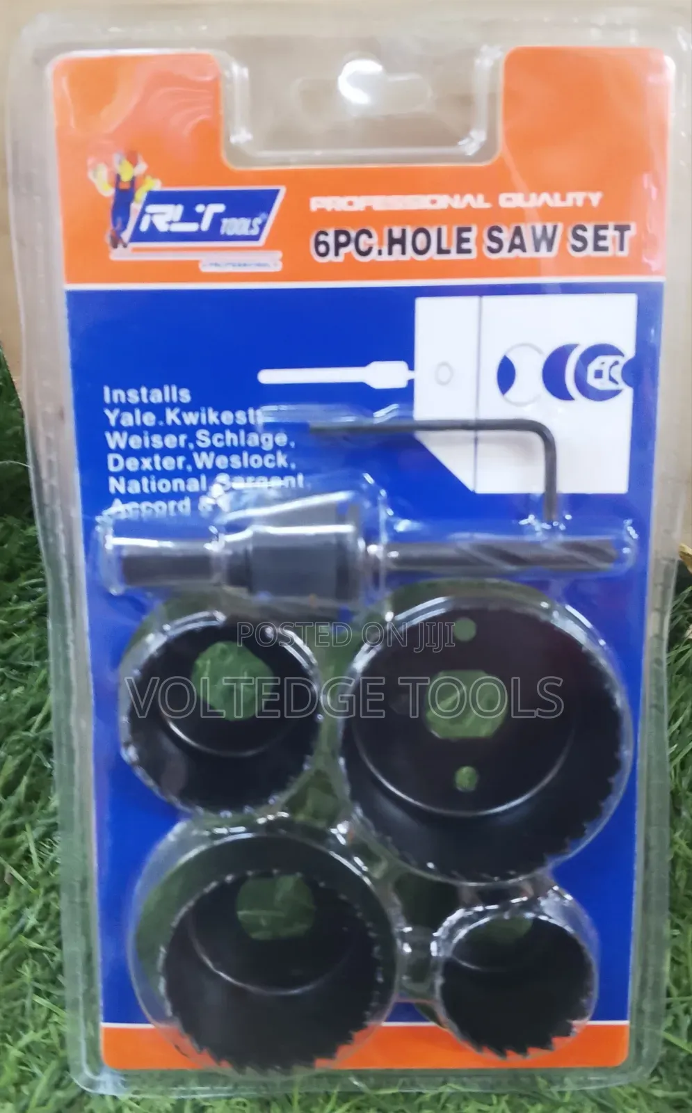 RLT Tools 6-Piece Hole Saw Set