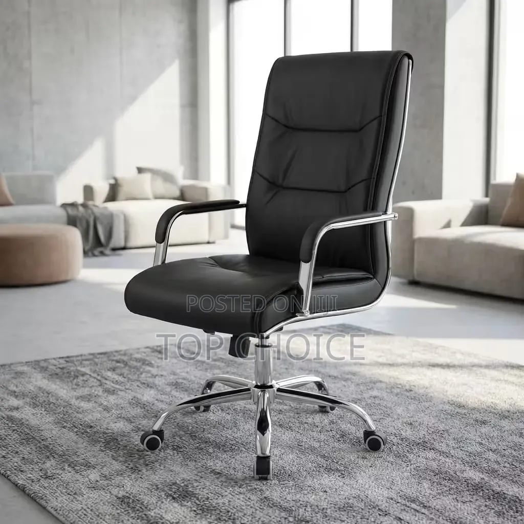 Ergonomic Leather Office Chair