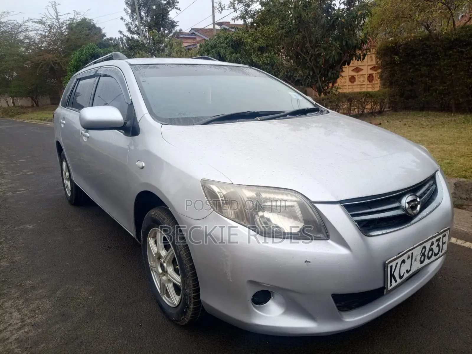 Toyota Corolla Fielder 2009 Silver