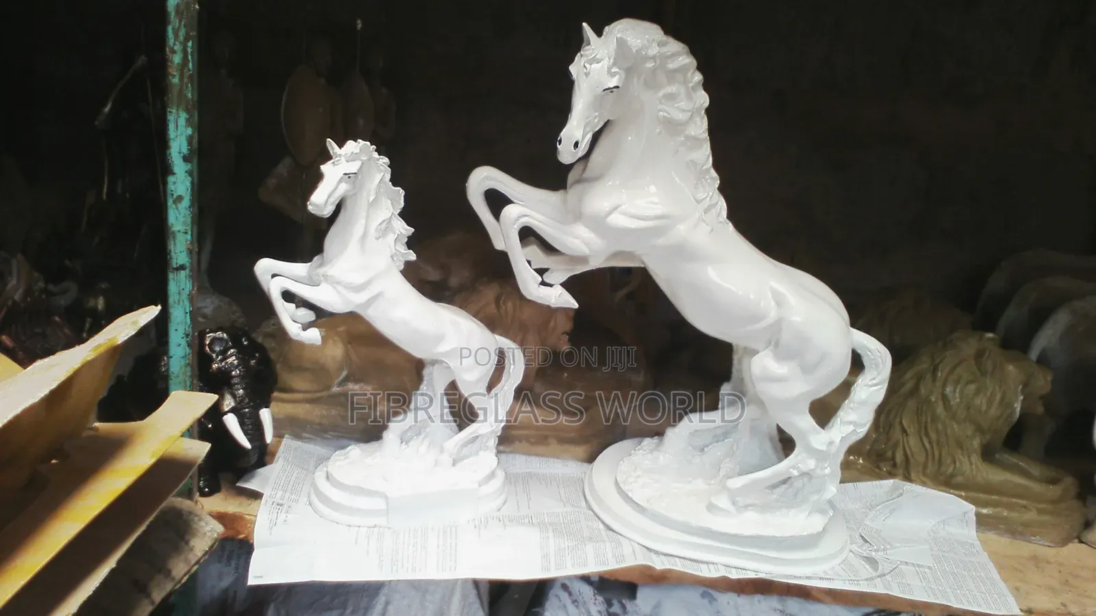 Stallion Resin Sculptures