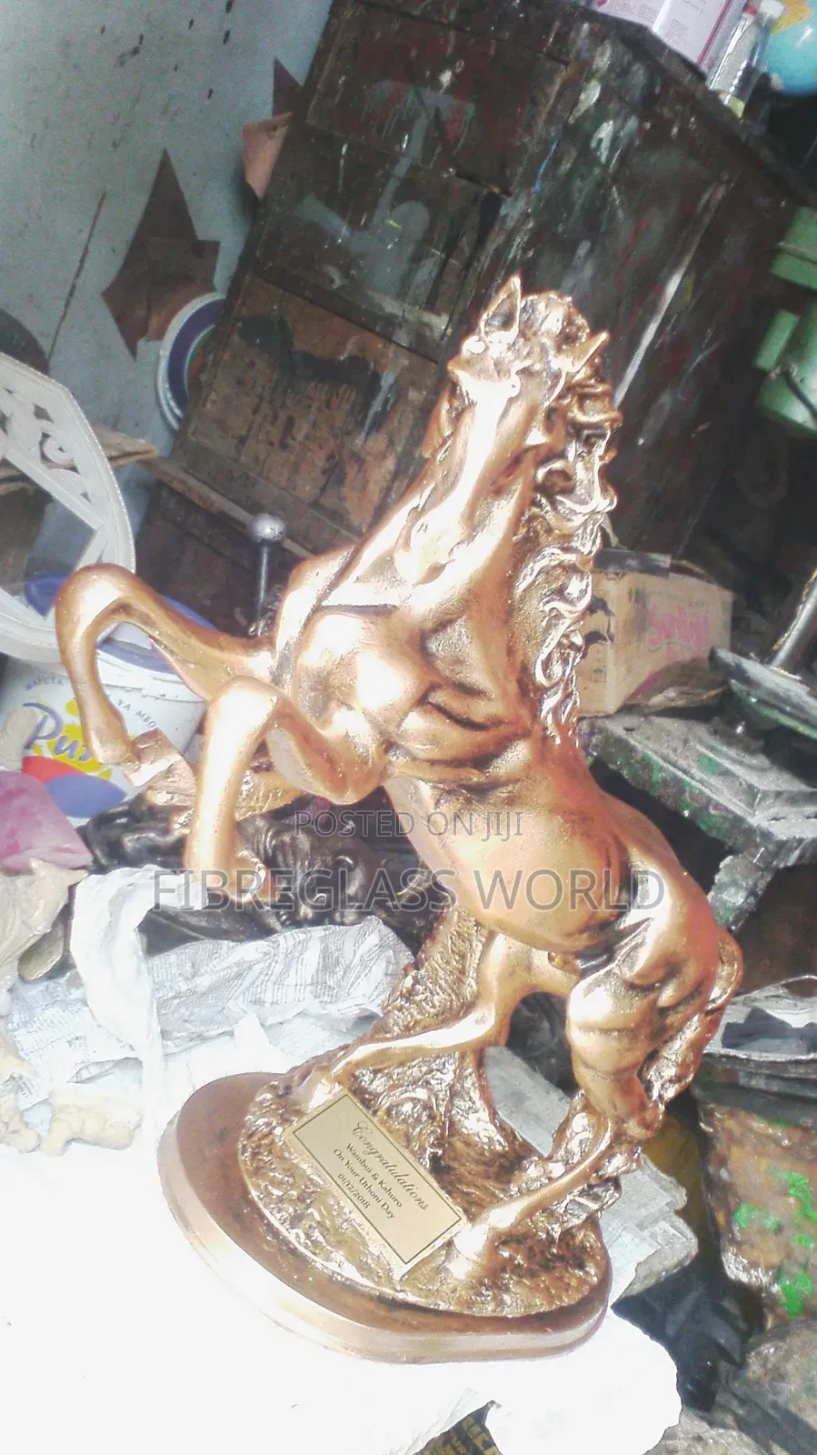Stallion Resin Sculptures