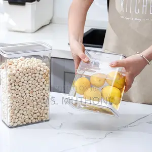 Kitchen Food Storage Jars (2400 Ml / 3400 Ml)