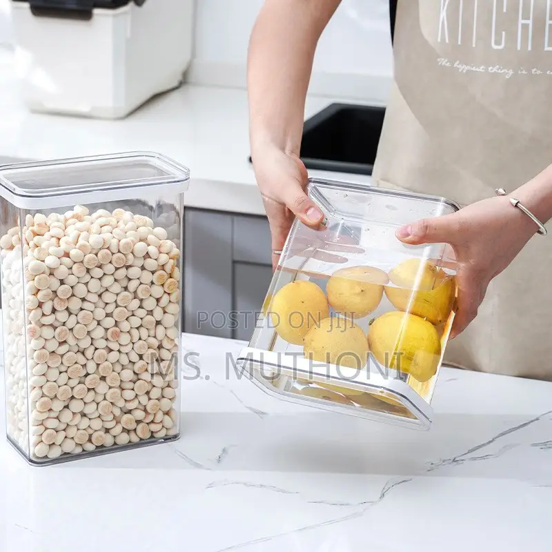 Kitchen Food Storage Jars (2400 Ml / 3400 Ml)