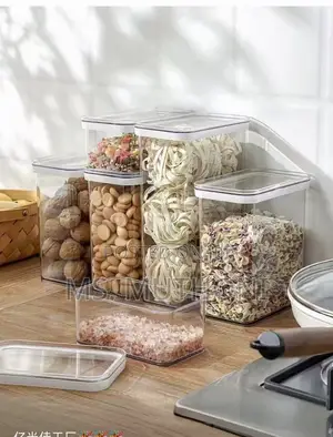 Kitchen Food Storage Jars (2400 Ml / 3400 Ml)