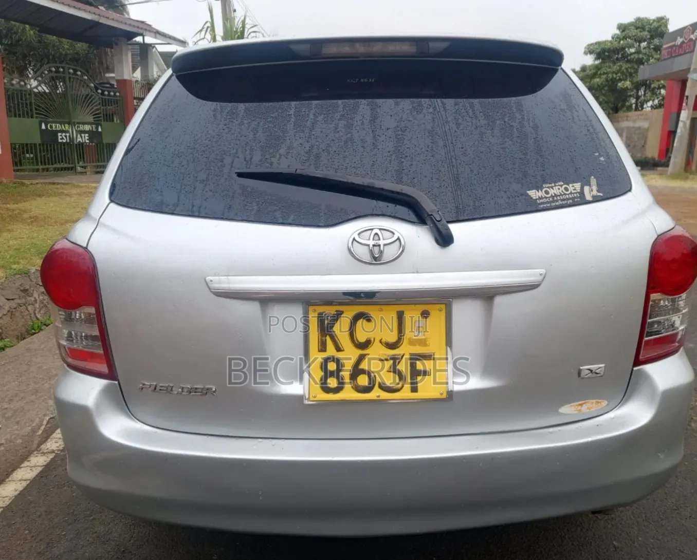 Toyota Corolla Fielder 2009 Silver