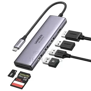 UGREEN 6-in-1 USB-C Multifunction Adapter - CM512