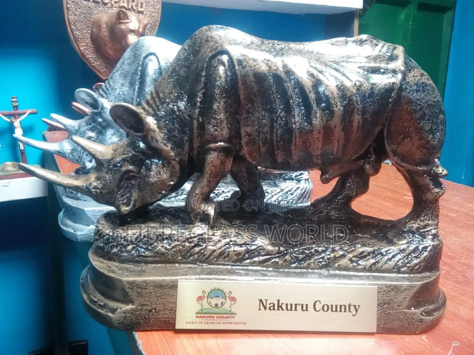 Rhino Sculptures for Awards,gifts Decoration