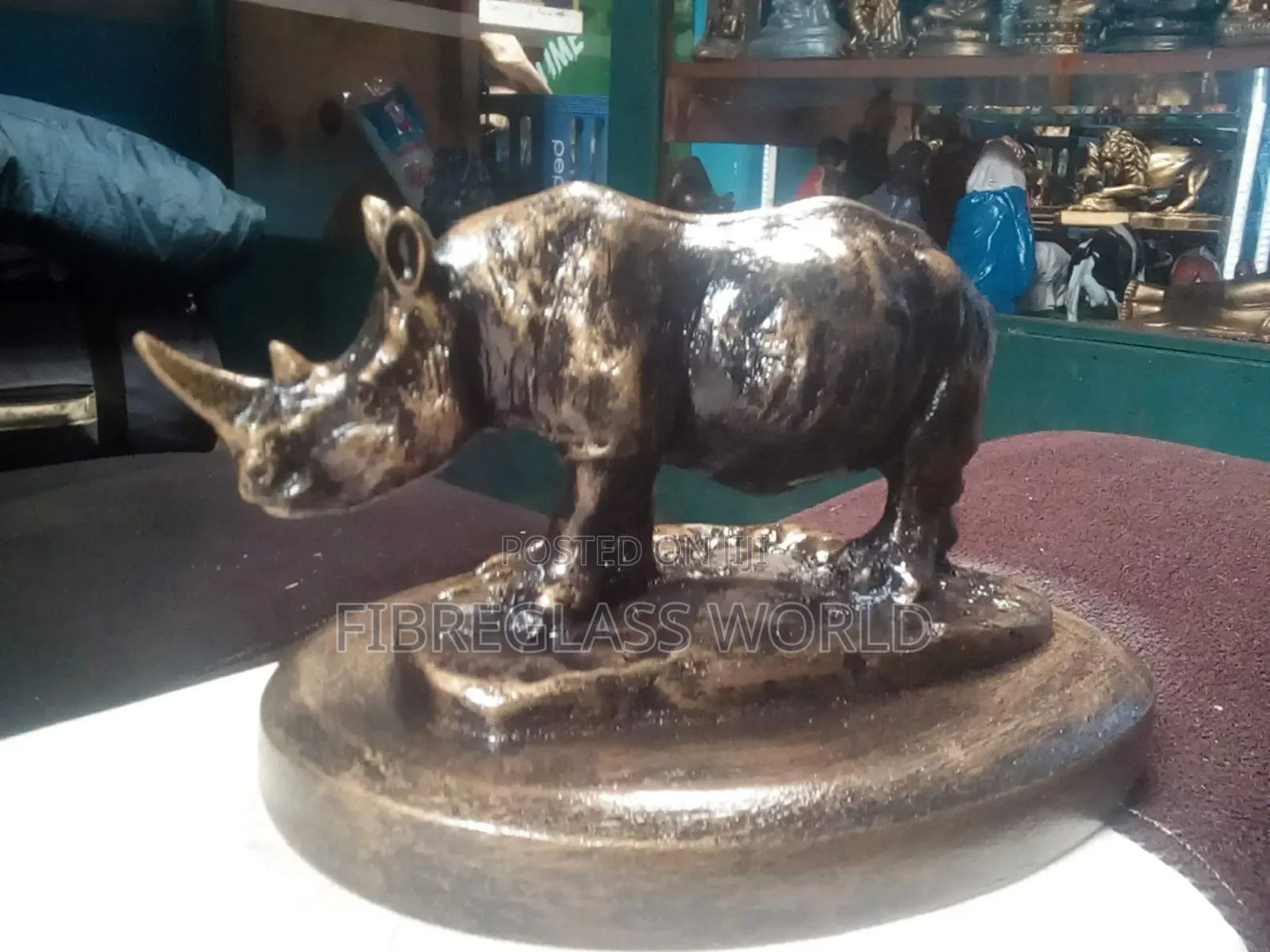 Rhino Sculptures for Awards,gifts Decoration