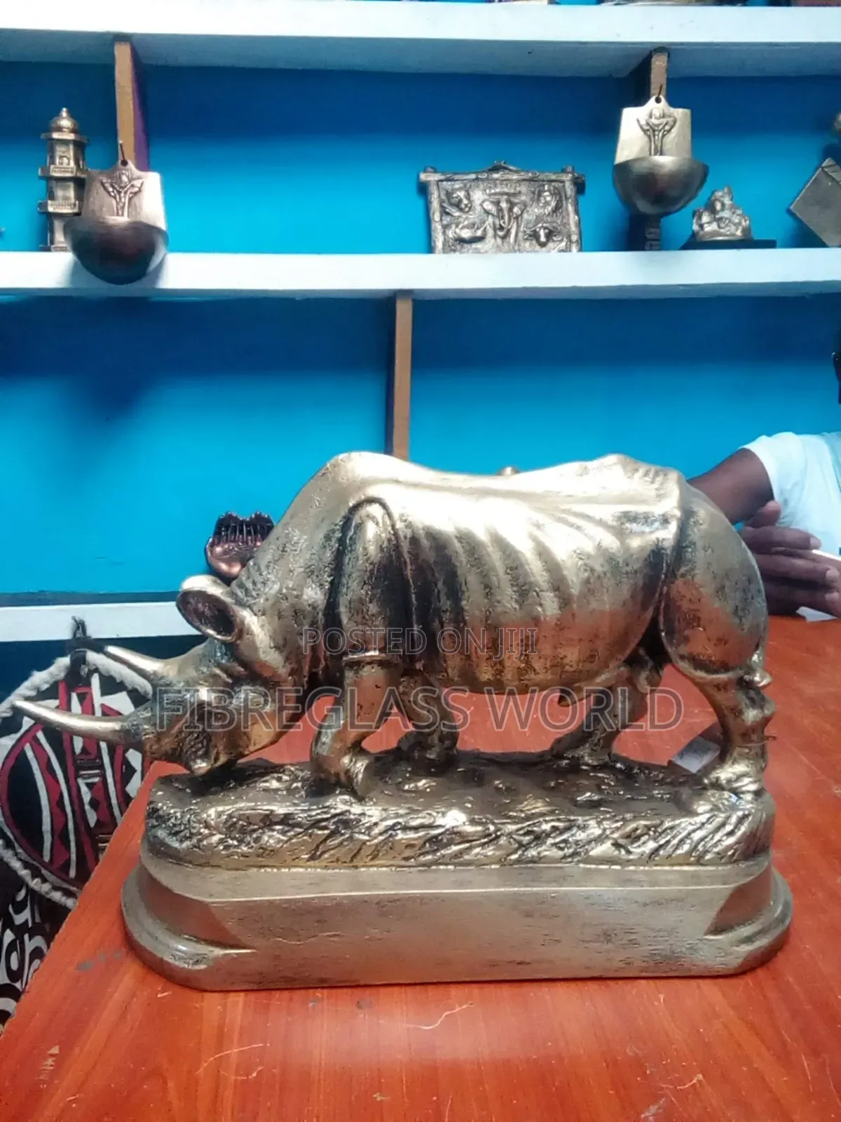 Rhino Sculptures for Awards,gifts Decoration
