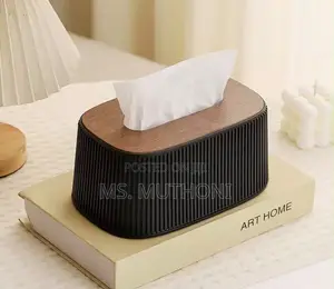 Modern Striped Spring Loaded Design Serviette Holder