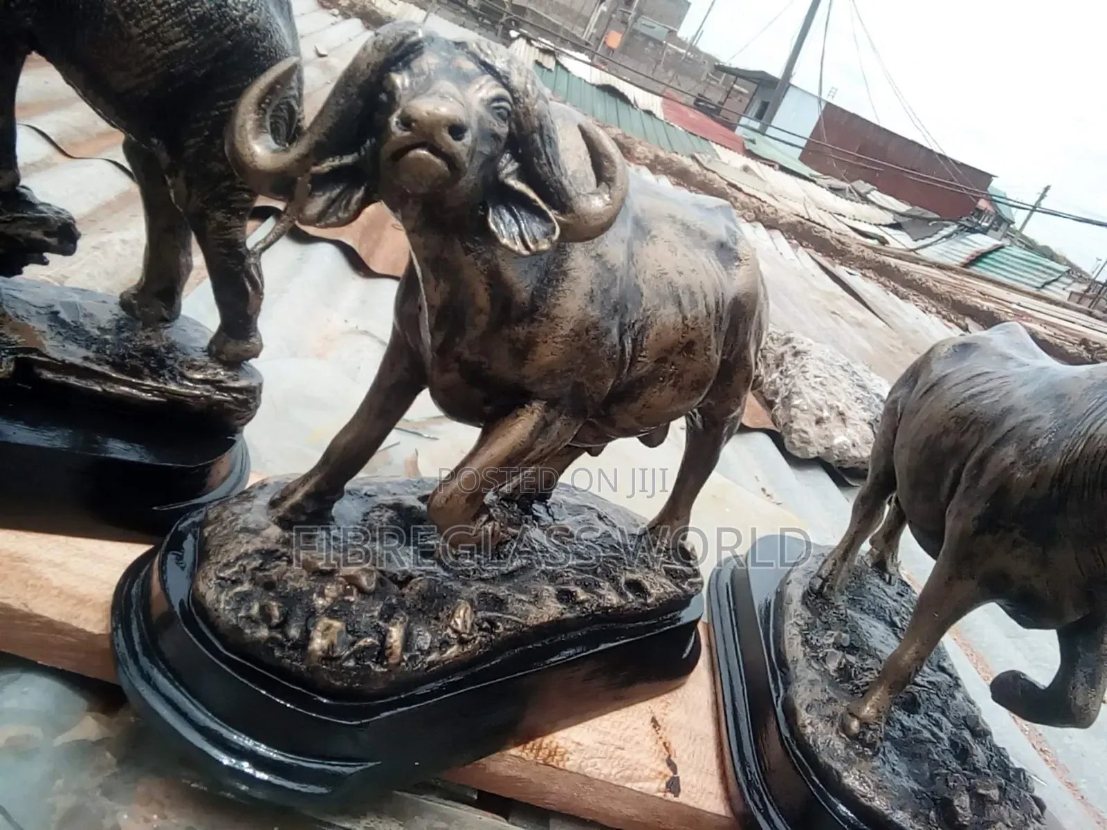 Buffalo Sculptures