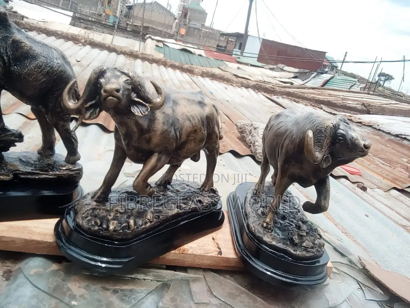 Buffalo Sculptures
