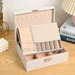 Multi-Layer Jewelry Storage Box Large Capacity Necklace