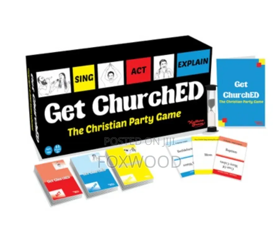 Get ChurchED Is the Christian Party Game!