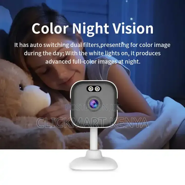 Mini Spy Hidden CCTV Camera WiFi Motion Detection Human Alert Kenya*