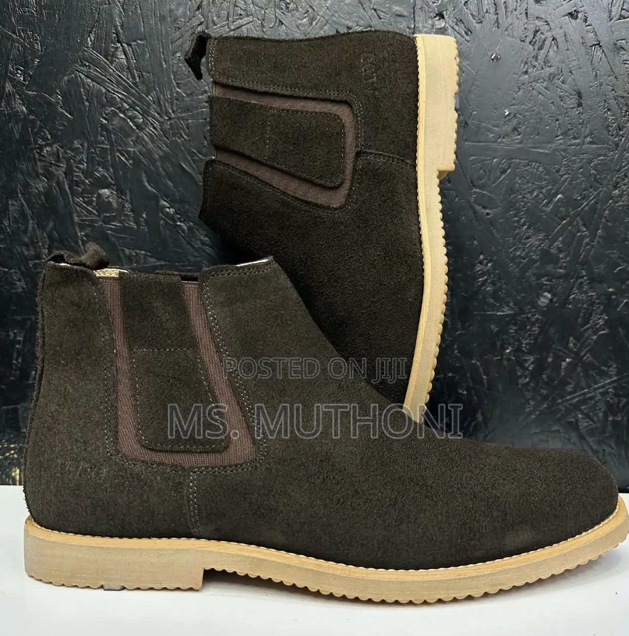 ALDO Suede Chelsea Boots in Black, Dark Brown, and Tan