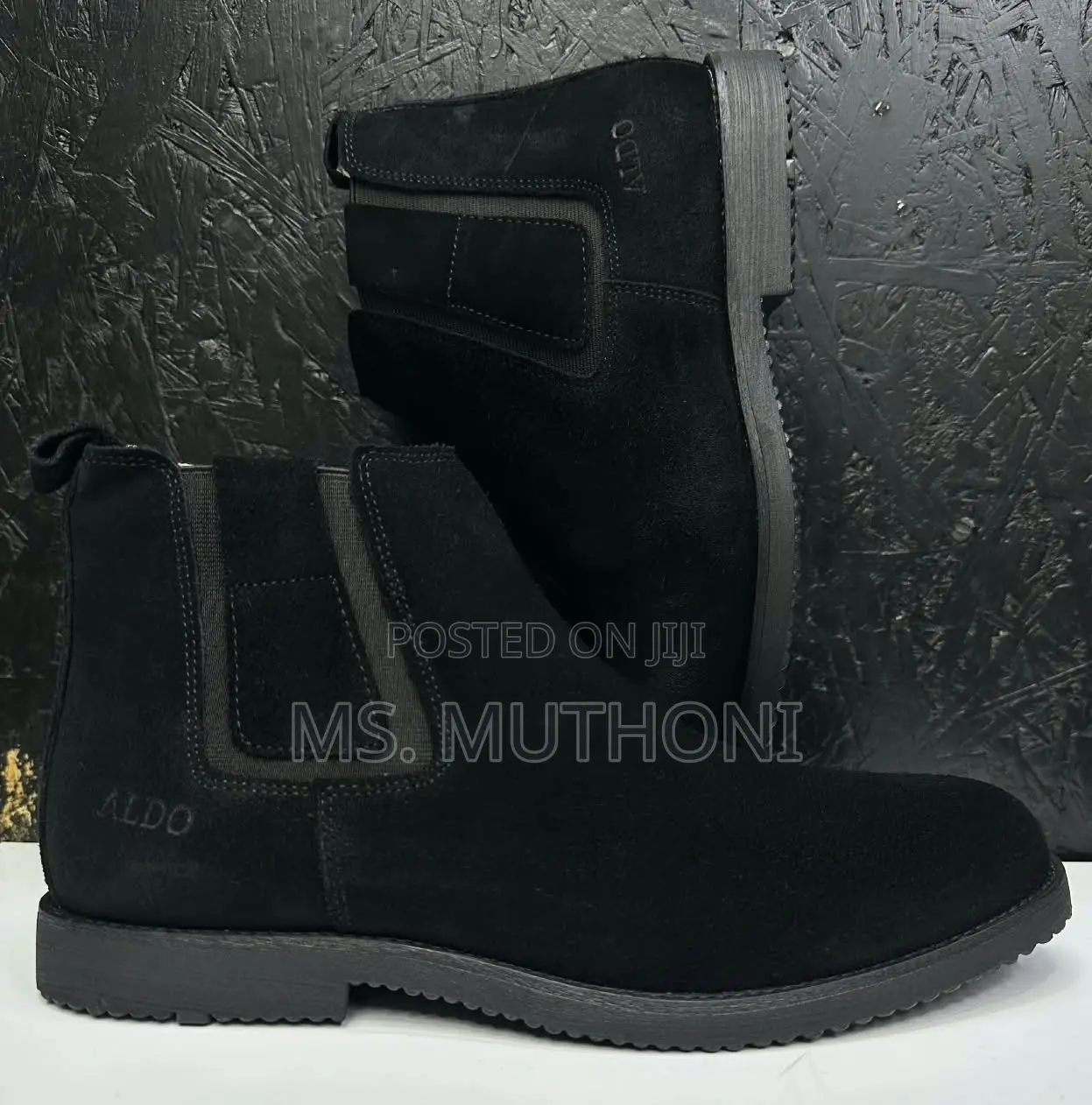 ALDO Suede Chelsea Boots in Black, Dark Brown, and Tan