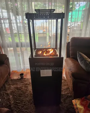 Glass Fire Pit Heater