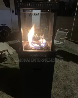 Glass Fire Pit Heater
