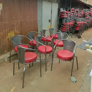 Restaurant Round Chairs With Coated Sily Frame