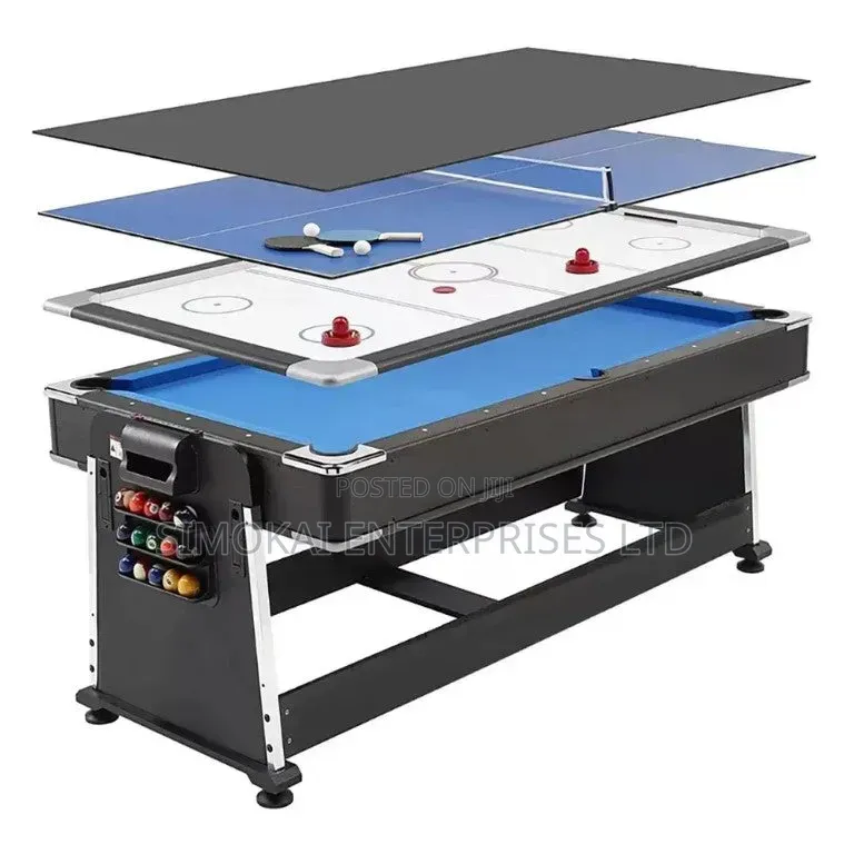 Home Use 4-in-1 Pool Table 7ft × 4ft