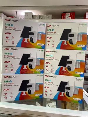 Hikvision Solar Powered Dual Lens CCTV Camera