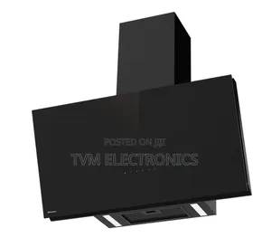 Hisense 90CM Vertical Hood HAH902BG01 -Black Glass