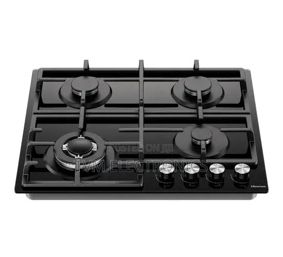 Hisense 60cm Gas Hob HHU60GAGB BLACK