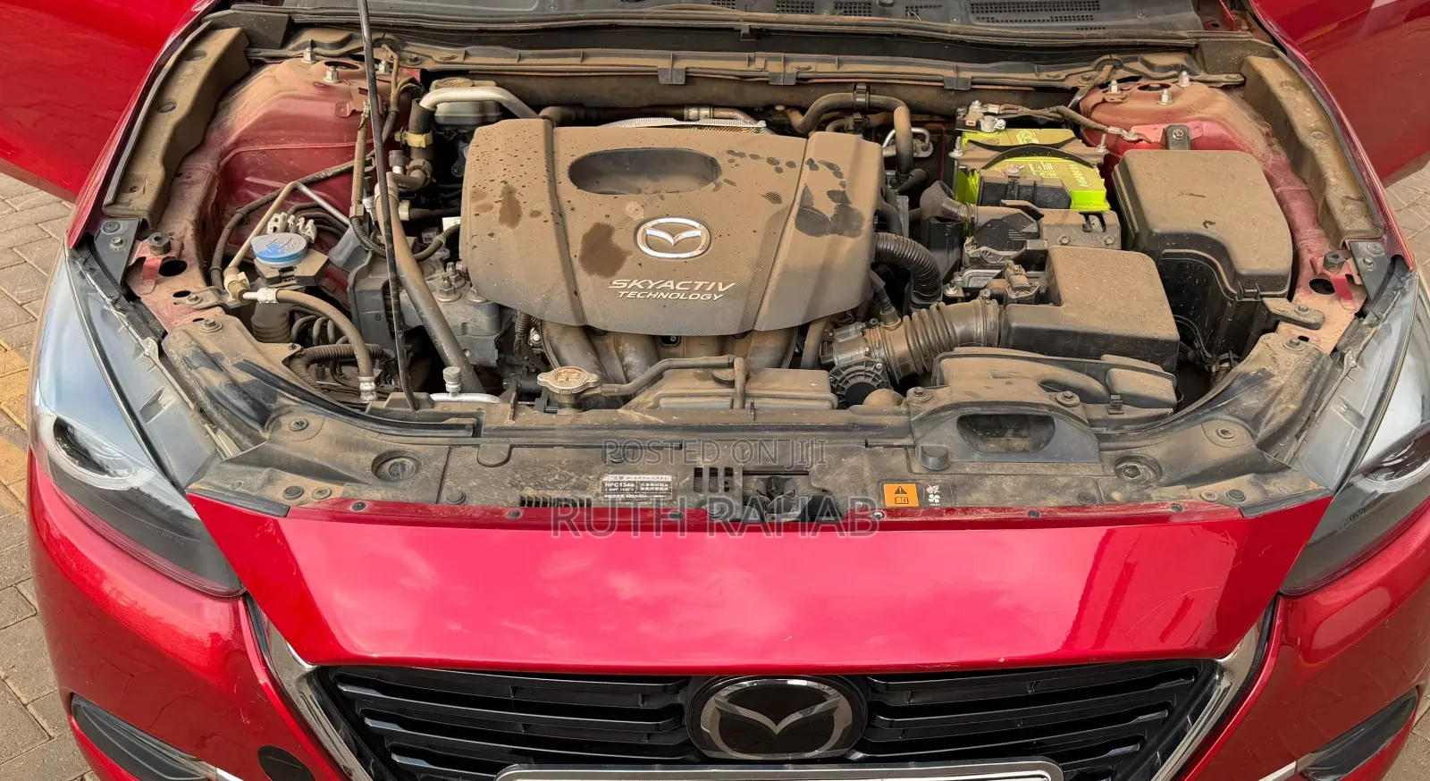 Mazda Axela 2017 Red