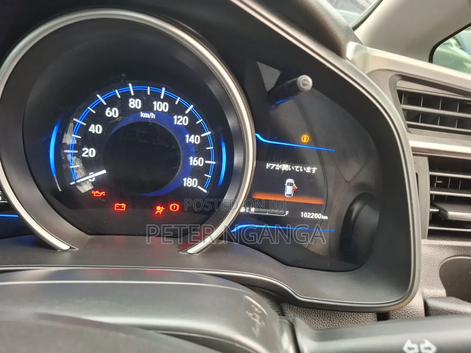 Honda Fit 2017 Blue