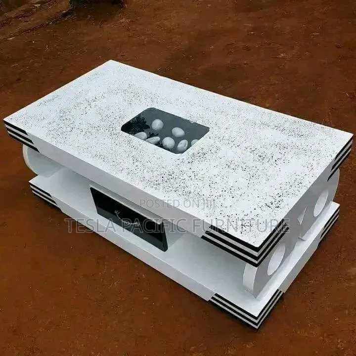 Luxury Coffee Table With Side Drawers