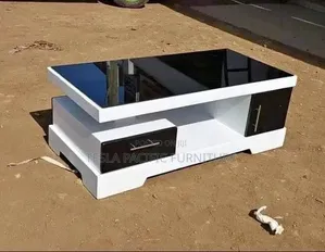 Luxury Coffee Table With Side Drawers