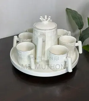 White Royal Luxury Tea Set