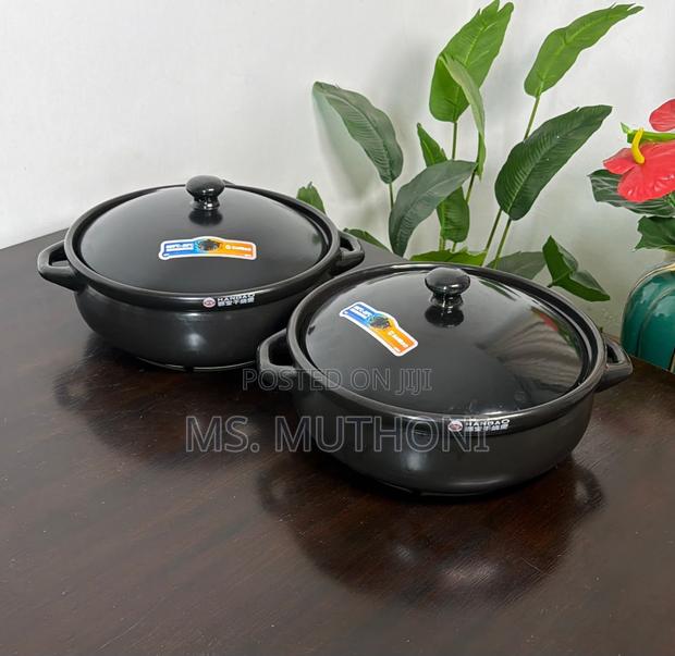 High Quality Unbreakable Hardened Ceramic Cooking Pot - thumbnail 2