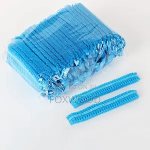 100 Disposable Non-Woven Bouffant Caps