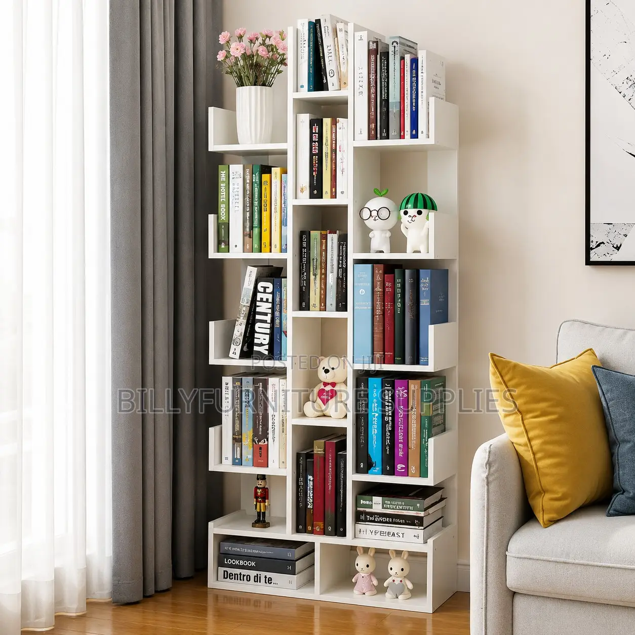 Stylish Office Home Bookcase Storage