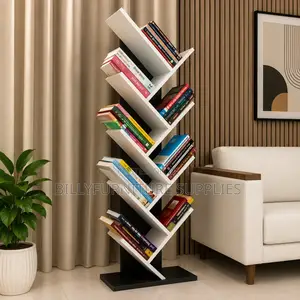 Corner Bookshelf