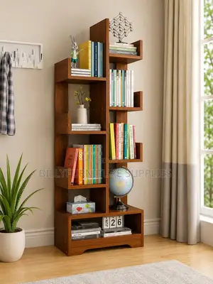Stylish Tall Bookcase for Home and Office Storage