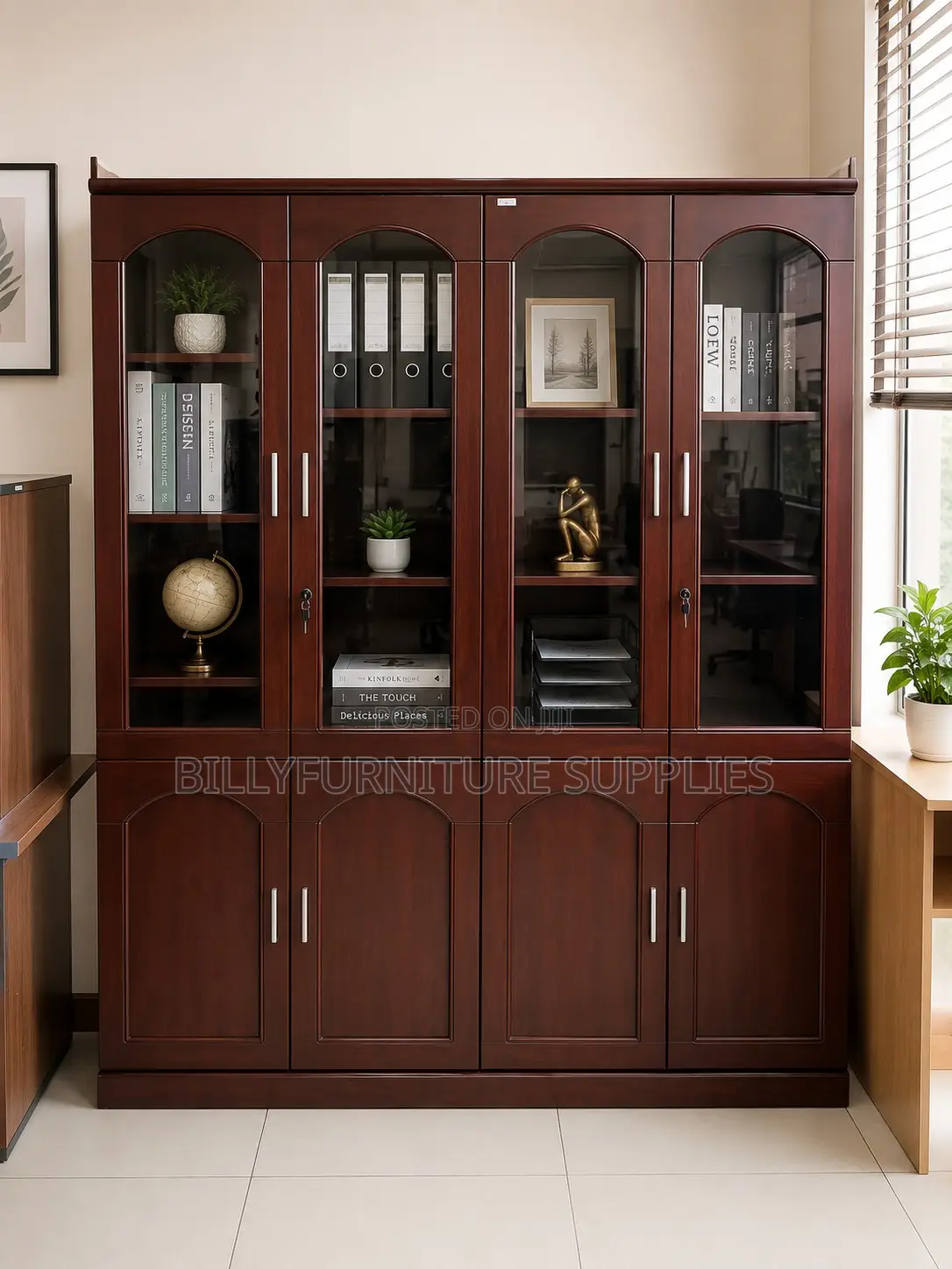 4 Door Wooden Office Cabinet Nairobi