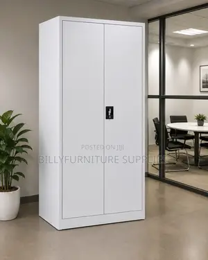 Steel Cabinet With Lockable Doors