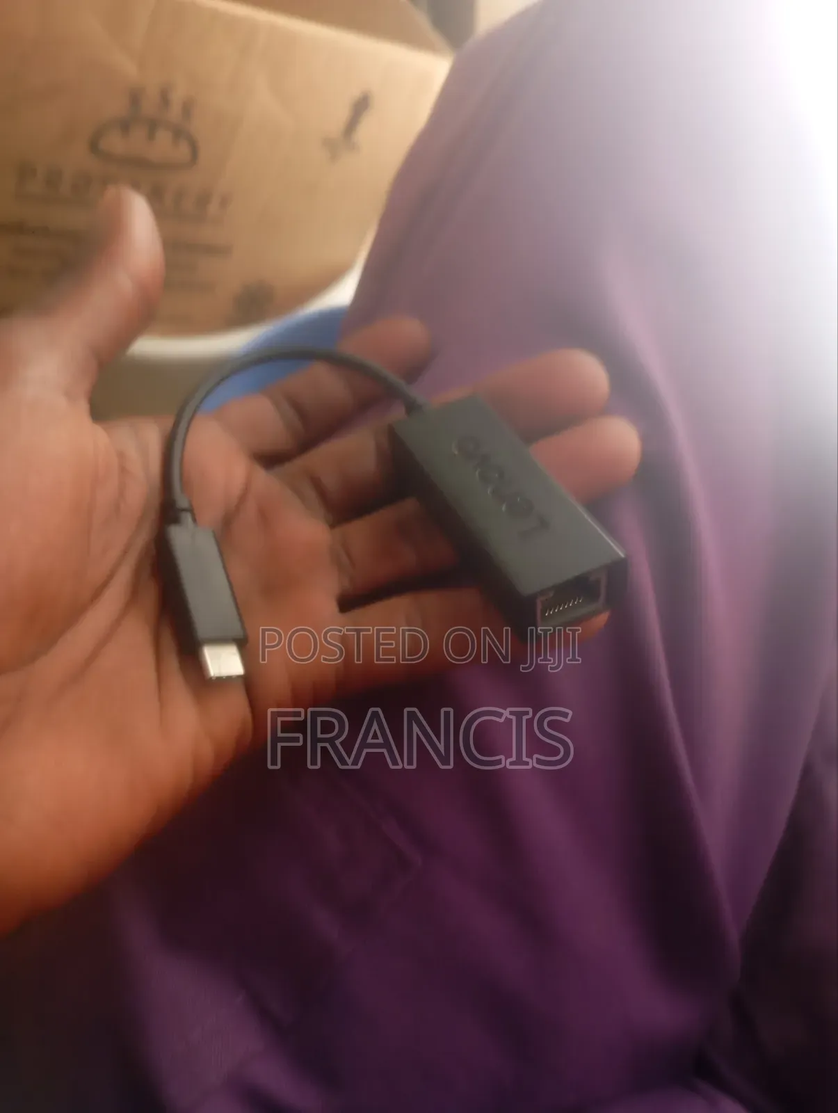 Lenovo USB-C to Ethernet Adapter